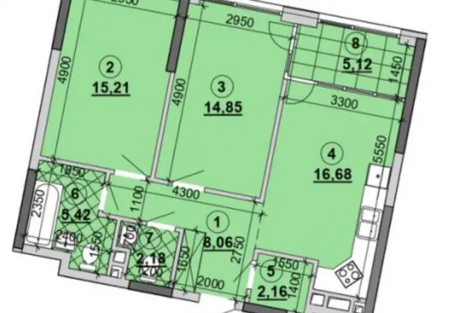 Фото нерухомості, Дніпровська Набережна, 15Ж - 1